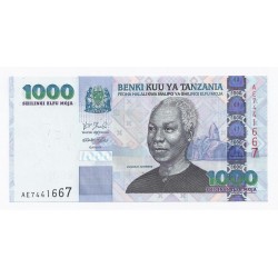 TANZANIE - 1000 SHILLINGI -...