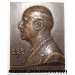 MEDAILLE - MEDIZINE - DOKTOR GASTON MILIAN - KRANKENHAUS SAINT-LOUIS - 1936