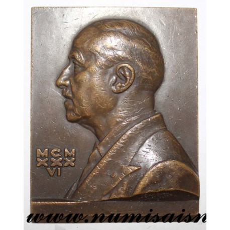 MEDAL - MEDICINE - DOCTOR GASTON MILIAN - SAINT LOUIS HOSPITAL - 1936