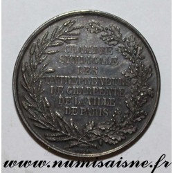 MEDAL - SYNDICATE CHAMBER OF CARPENTERS OF THE CITY OF PARIS - 1807