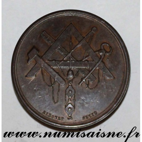 MEDAL - CHAMBER OF BUILDING CONTRACTORS - Versailles - Founded in 1845