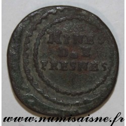 JETON - MINES DE FRESNES - MONOGRAMME