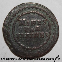 JETON - MINES DE FRESNES - MONOGRAMME