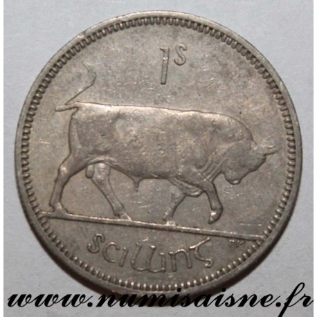 IRELAND - KM 14a - 1 SHILLING 1963