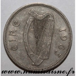 IRELAND - KM 14a - 1 SHILLING 1963