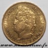 FRANCE - KM 747 - 20 FRANCS 1833 A - Paris - GOLD - LOUIS PHILIPPE I