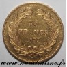 FRANCE - KM 747 - 20 FRANCS 1833 A - Paris - GOLD - LOUIS PHILIPPE I