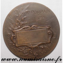 MEDAL - SHOOTING - 79 - SAINT POMPAIN - SHOOTING ENCOURAGEMENT - 1924