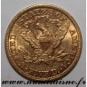 UNITED STATES - KM 101 - 5 DOLLARS 1899 - Philadelphia - LIBERTY - GOLD