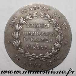 38 - VIENNE - NOTARIAT - COMMISSION D'EXAMEN - 1902