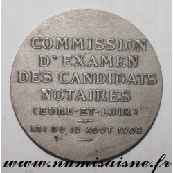 County 28 - EURE ET LOIR - COMMISSION FOR THE EXAMINATION OF NOTARY CANDIDATES - 1902