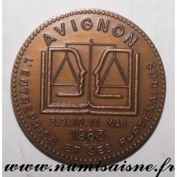 County 84 - AVIGNON - 79th CONGRESS OF NOTARIES OF FRANCE - 1983