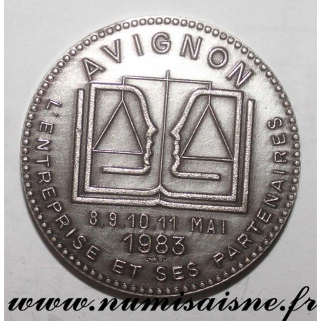 County 84 - AVIGNON - 79th CONGRESS OF NOTARIES OF FRANCE - 1983