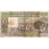 WEST AFRICAN STATES - TOGO - PICK  806T.K  - 500 FRANCS 1989 - SIGN 21 - B C E A O