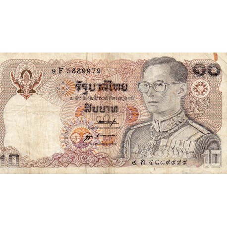 THAILAND - PICK 98 - 10 BAHT - 1995