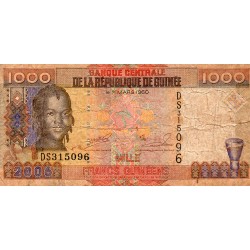 GUINEE - PICK 40 - 1.000 FRANCS - 2006