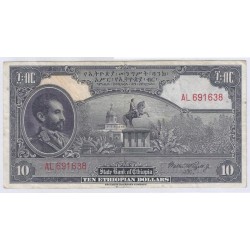 ETHIOPIE - 10 DOLLARS -...
