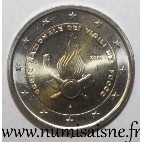 ITALY - 2 EURO 2020 - NATIONAL FIRE CORPS