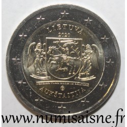 LITHUANIA - 2 EURO 2020 - AUKSTAITIJA, THE ETHNOGRAPHIC REGIONS