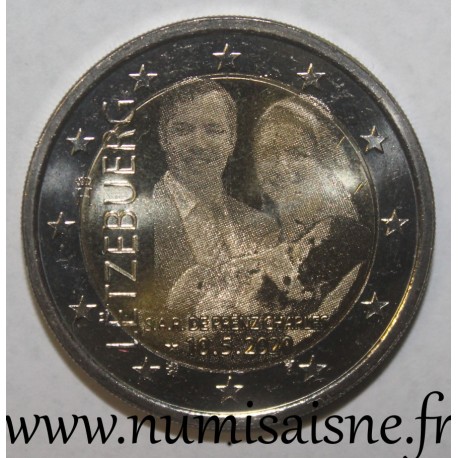 LUXEMBURG - 2 EURO 2020 - GEBURT VON PRINZ CHARLES - HOLOGRAMM