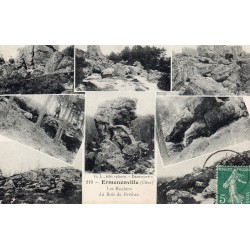County 60950 - OISE - ERMENONVILLE - THE ROCKS OF PERTHES WOOD