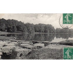 60950 - OISE - ERMENONVILLE - LE PARC, L'ETANG ET L'ILE DES PEUPLIERS