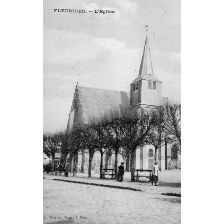 County 60700 - OISE - FLEURINES - THE CHURCH