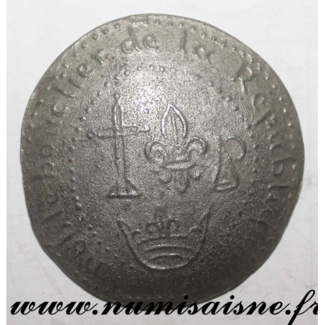 MEDAL - POLITICS - NOBLE SHIELD OF THE REPUBLIC - 1848