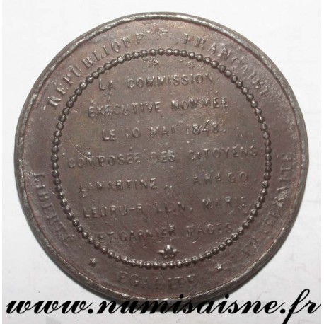 MEDAL - POLITICS - THE EXECUTIVE COMMISSION APPOINTED ON MAY 10, 1848