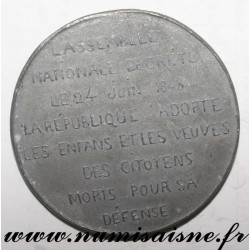 MEDAL - POLITICS - THE NATIONAL ASSEMBLY - 1848