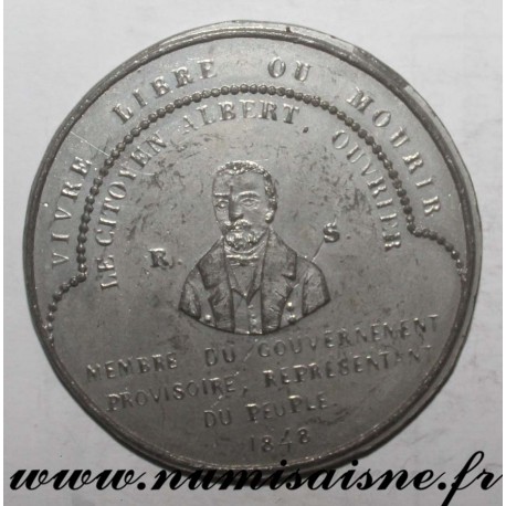 MEDAL - POLITICS - 94 - ALBERT OUVRIER - PRISONER IN VINCENNES