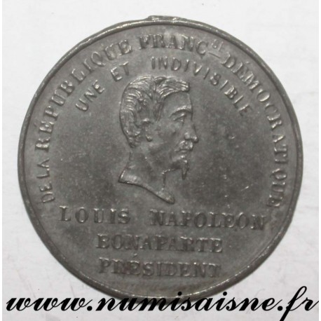 MEDAL - POLITICS - LOUIS-NAPOLEON BONAPARTE ELECTED PRESIDENT - 1848