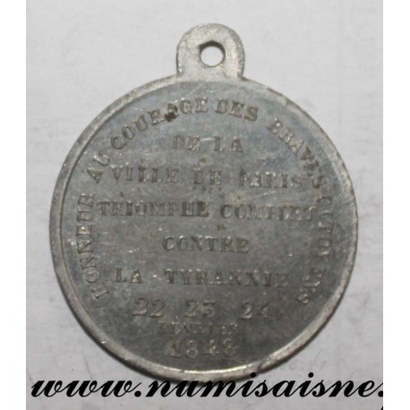 MEDAL - POLITICS - 75 - PARIS - COMPLETE TRIUMPH AGAINST TYRANNY - 1848