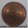 FRANKREICH - KM 826 - 1 CENTIME 1884 A - PARIS - TYPE CÉRÈS