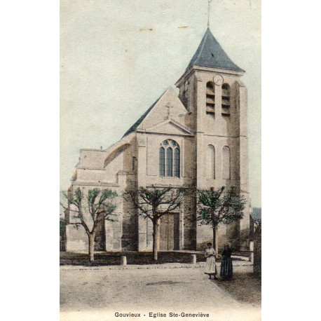 County 60270 - OISE - GOUVIEUX - SAINTE-GENEVIEVE CHURCH