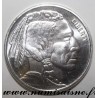 UNITED STATES - ONE TROY OUNCE 0.9999 FINE SILVER - INDIAN HEAD - AMERICAN BUFFALO