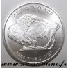 UNITED STATES - ONE TROY OUNCE 0.9999 FINE SILVER - INDIAN HEAD - AMERICAN BUFFALO