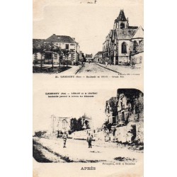 60310 - OISE - LASSIGNY - BOMBARDEMENTS DE 1914-1915