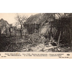 60310 - OISE - LASSIGNY - GUERRE 1914-1918 - RETRAITE DES ALLEMANDS - RUINES