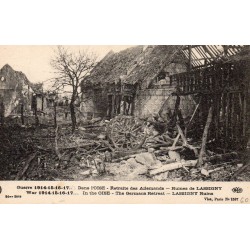 County 60310 - OISE - LASSIGNY - WAR 1914-1918 - RETREAT OF THE GERMANS - RUINS