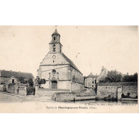 County 60240 - OISE - MONTAGNY-EN-VEXIN - CHURCH