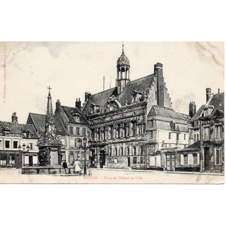 County 60400 - OISE - NOYON - CITY HALL SQUARE