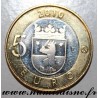 FINLAND - KM 156 - 5 EURO 2010 - SATAKUNTA PROVINCE - LACE