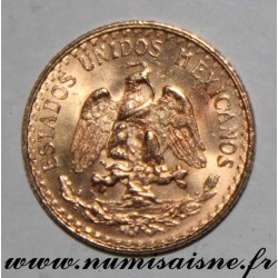 MEXICO - KM 461 - 2 PESOS 1945 - GOLD