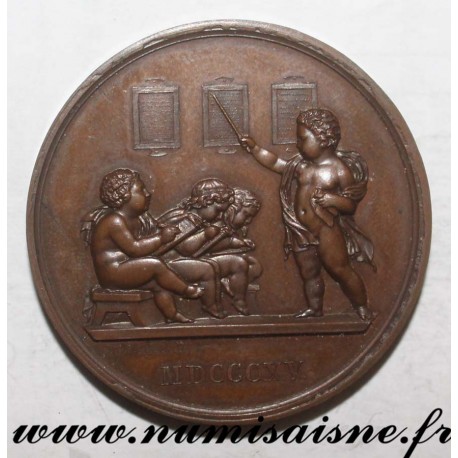 MEDAL - ELEMENTARY INSTRUCTION - BENOIST INSTITUTE - PARIS - 1865