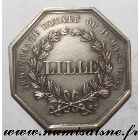 FRANCE - County 59 - LILLE - SAVINGS BANK AND FORESIGHT 'CAISSE D'EPARGNE' - 1854