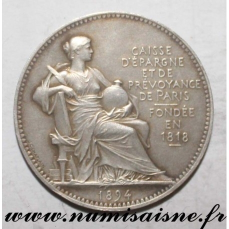 FRANCE - County 75 - PARIS - SAVINGS BANK AND FORESIGHT 'CAISSE D'EPARGNE' - 1894