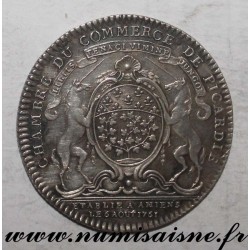MEDAILLE - 80 - AMIENS - CHAMBER OF COMMERCE OF PICARDIE - 1761