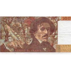 FAY 69BIS/5 - 100 FRANCS DELACROIX - 1993 - TYPE 1978 - "Imprimé en continu"