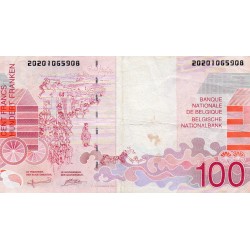 BELGIEN - PICK 147 - 100 FRANCS (1995-2001)